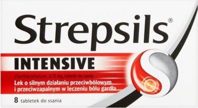 Reckitt Benckiser Strepsils Intensive 8 tabletek x6