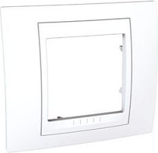 Schneider Electric Ramka pojedyncza Unica Plus biel polarna (MGU6.002.18)