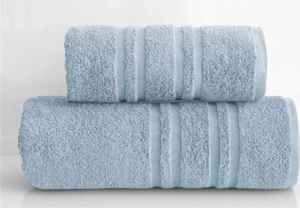 Ręcznik Greno Ivo 70x130 Niebieski 420 g/m2 Premium GRENO