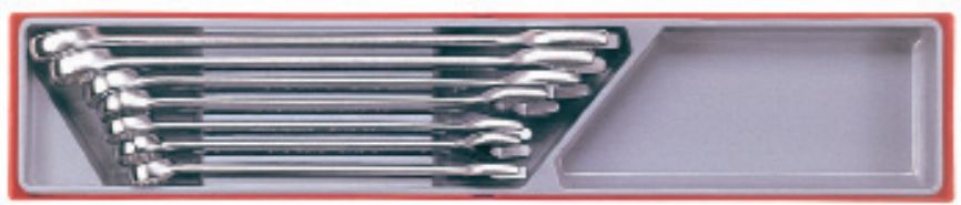 Teng Tools Zestaw kluczy płasko-oczkowych 20 - 32mm 7szt. (68910108)