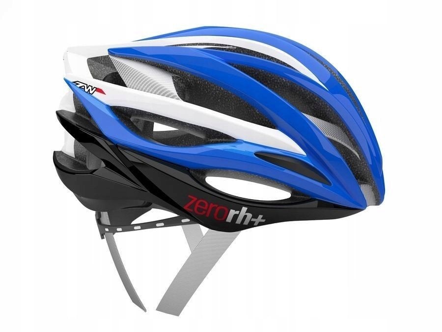 Kask rowerowy zeroRH+ ZW SHINY BLUE-SHINY WHITE - XS/M