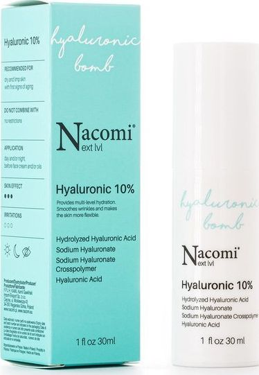 Nacomi Next Level Hyaluronic 10% serum z kwasem hialuronowym