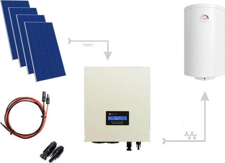 Azo Zestaw do grzania wody w bojlerach ECO Solar Boost PRO 1650W MPPT 4xPV Mono