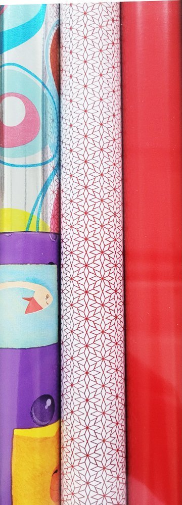 Zestaw ozdobny do pakowania prezentów 57cmx2m NR.14