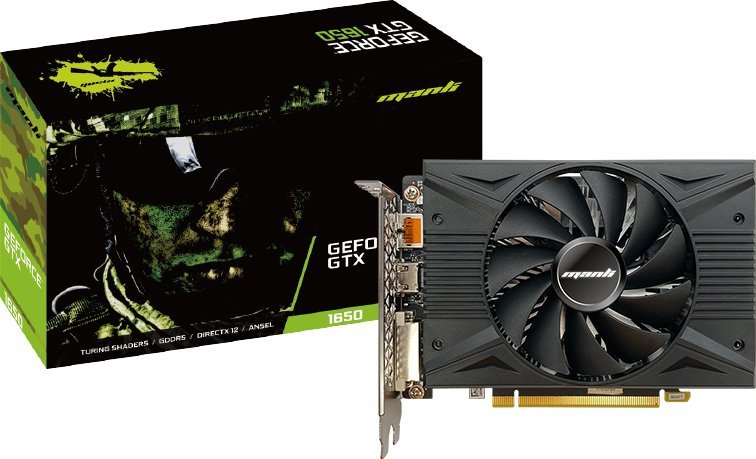 Karta graficzna Manli GeForce GTX 1650 4GB GDDR6 (N58516500M15730)