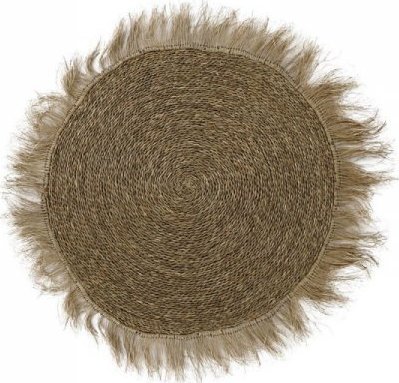 DKD Home Decor Dywan DKD Home Decor Brązowy (125 x 125 x 1 cm)