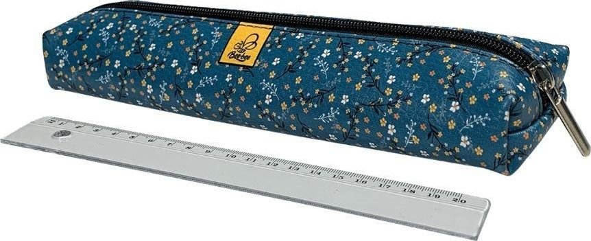 Piórnik Bee-bee Piórnik Jamnik Kwiatki fashion