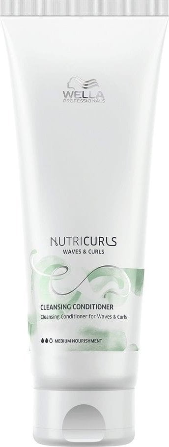 WELLA PROFESSIONALS_Nutricurls Waves & Curls Cleansing Conditioner oczyszczająca odżywka do włosów kręconych 250 ml