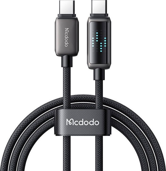 Kabel USB Mcdodo USB-C - USB-C 1.2 m Czarny (CA-4250)
