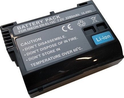 Akumulator Extra Digital NIKON EN-EL15C baterija, 2280mAh