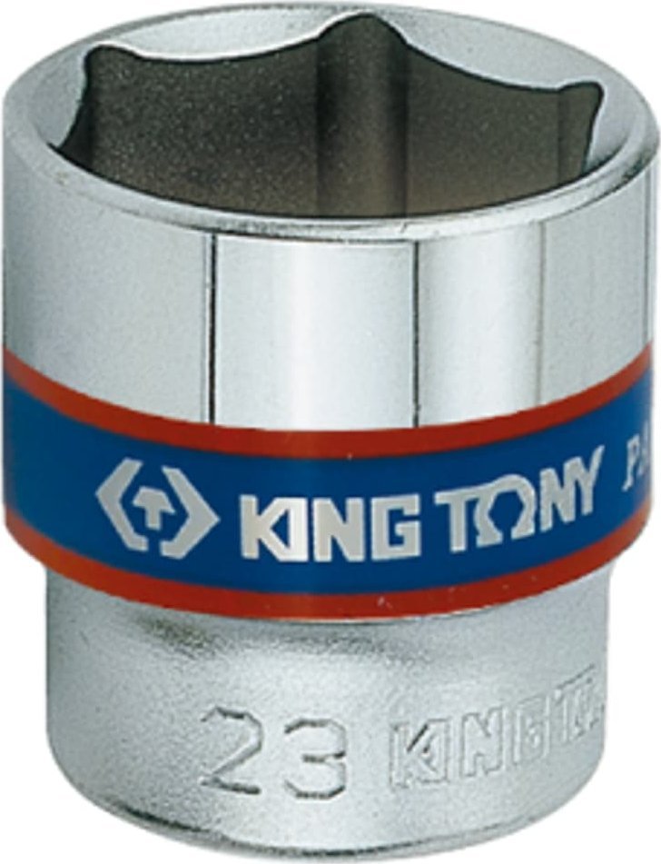 King Tony NASADKA KRÓTKA 3/8" 15mm x 29mm 6-kąt. Cr-v King Tony
