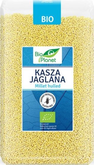BIO PLANET - seria NIEBIESKA (ryże, kasz Bezglutenowa kasza jaglana BIO 1kg