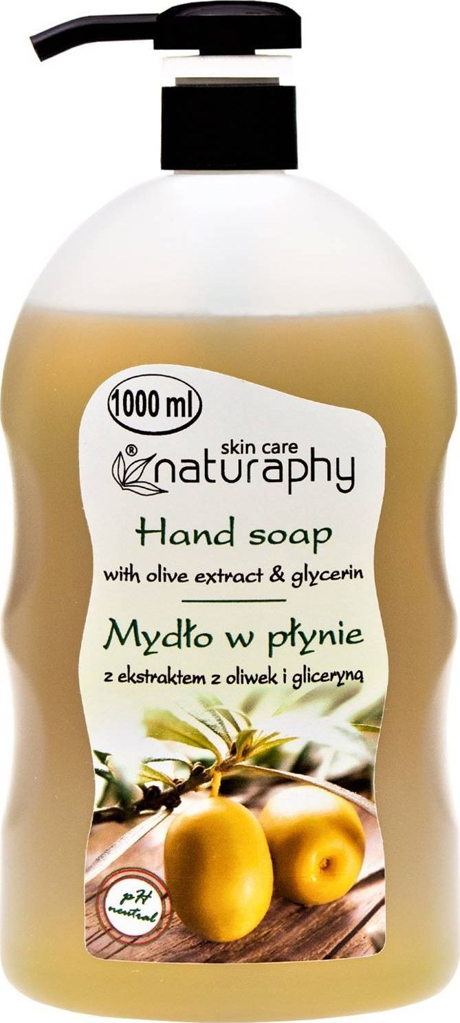 BluxCosmetics Mydło do rąk w płynie z ekstraktem z oliwek 1L