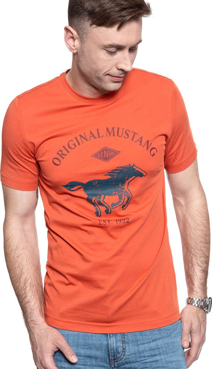 Wrangler MUSTANG Logo Tee 1009940 7105 M
