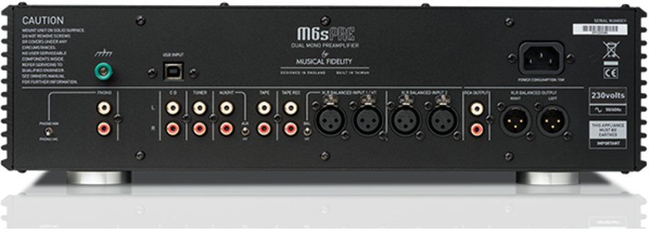 Przedwzmacniacz Musical Fidelity M6sPRE srebrny