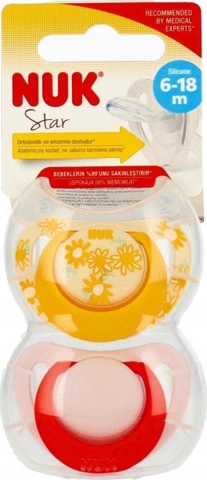 NUK SMOCZEK USP 2EL 6-18M Z/CZ STAR 10736748 1/6