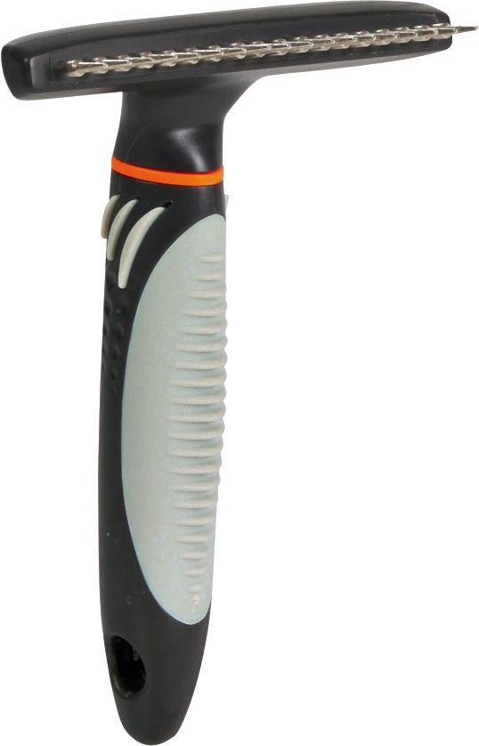 Trixie Zgrzebło przeciw kołtunieniu z zaokrąglonymi zębami 1,5 cm. 10 x 15 cm