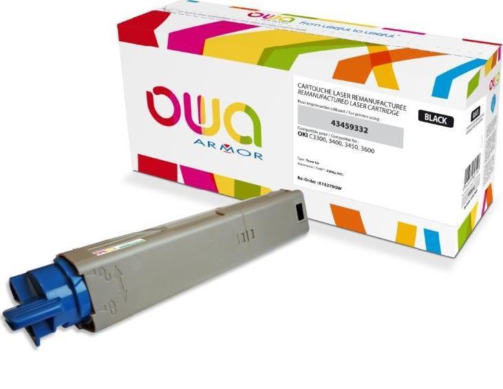 Toner OWA Armor Black Zamiennik 43459332 (K15279OW)