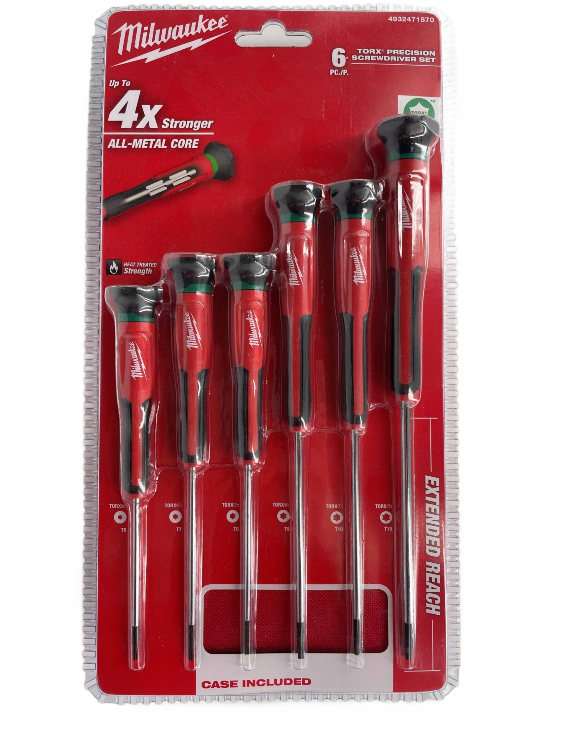 Milwaukee Drill thread set 6 pcs. (M3, M4, M5, M6, M8, M10) Milwaukee