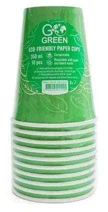 Glazes ekologiskas Go Green 350ml 10 gab./ 0 10kg 4743115011290