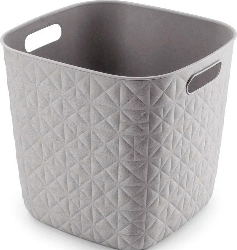 Curver CURVER KOSZYK KWADRATOWY BEŻOWY SOFTEX 15L