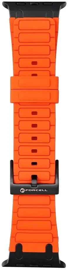 ForCell Pasek do Apple Watch F-Design FA06 silikonowe otwory 38 / 40 / 41 mm pomarańczowy