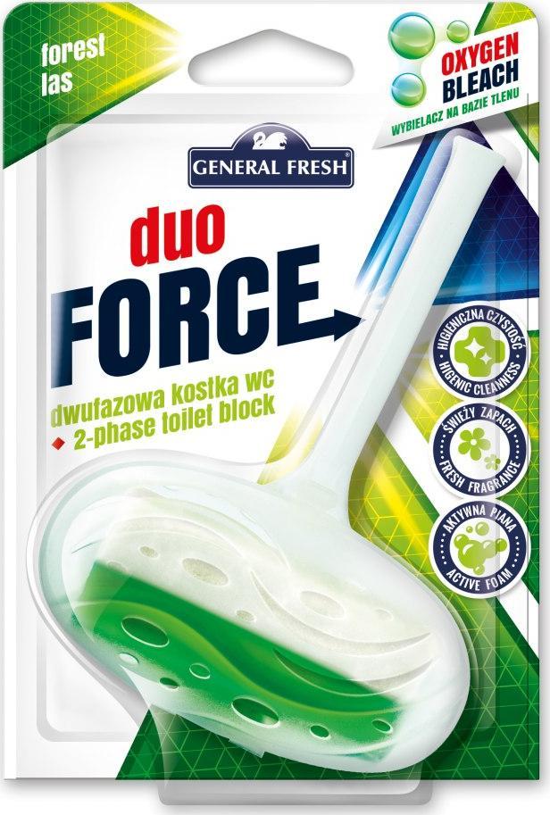 General Fresh Kostka do WC DUO FORCE zawieszka 40g las GENERAL FRESH