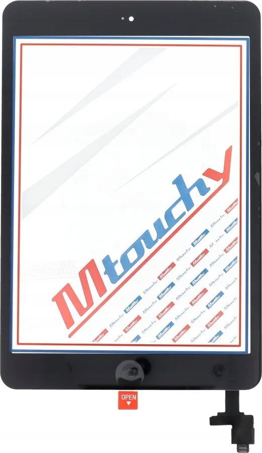 Samsung MUSTTBY Ekran dotykowy + taśma klejąca + Home do iPAD Mini2 (czarny)
