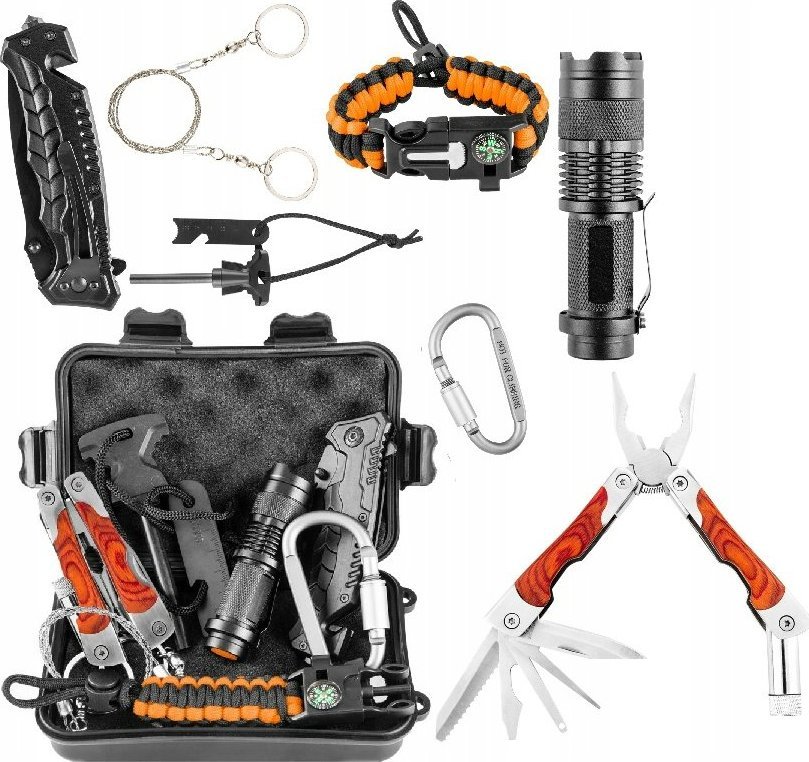 Neo 63-154 ZESTAW SURVIVALOWY 8 W 1 W PUDEŁKU NEO