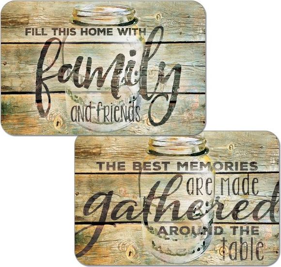 Cala Home Cala Home Podkadki na stł dwustronne C49653 "family"