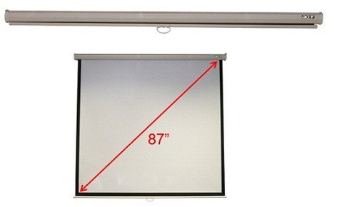 Acer M87-S01MW Projection Screen 70x70'' Wall & Ceiling Matt White Manual Screen