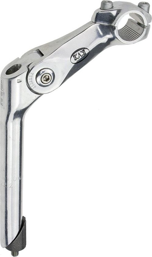 Kaiwei Wspornik kierownicy regulowany 22.2 - 90 / 180 aluminiowy srebrny uniwersalny