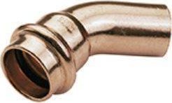 IBP Press Łuk jednokielichowy 45 15 mm do wody IBP P5040 01500000