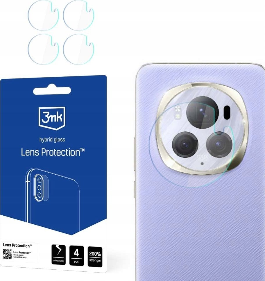 3MK 3MK Lens Protect Honor Magic6 Ochrona na obiektyw aparatu 4szt