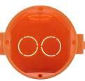KOS Puszka fi 60mm łączeniowa głęboka pomarańczowa (302580)
