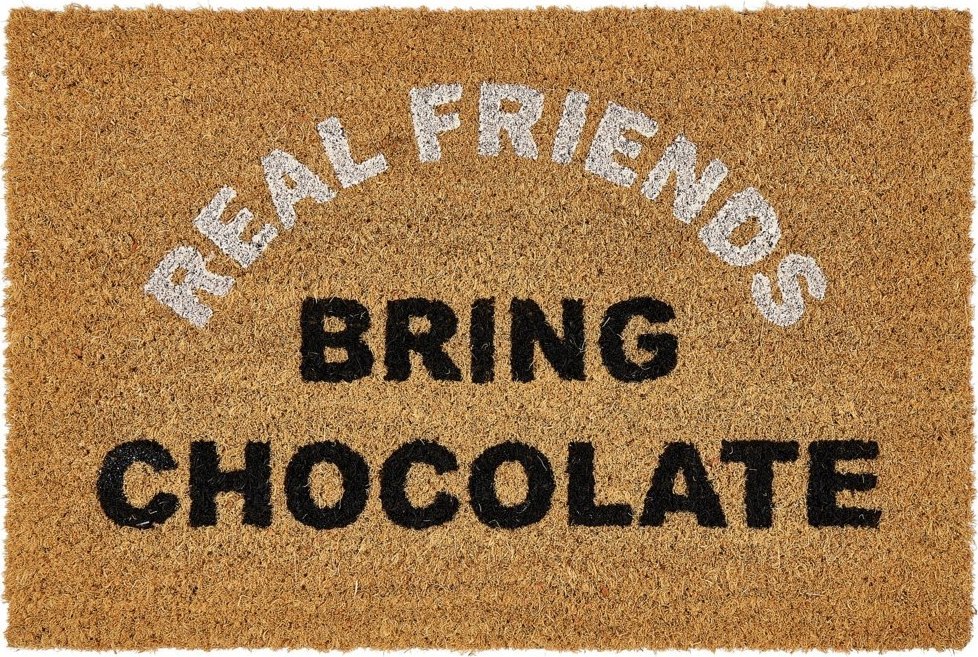 Beliani Wycieraczka kokosowa 40 x 60 cm naturalna PAMIR