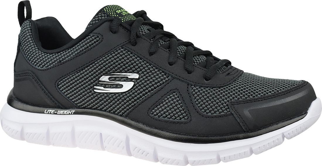 Skechers Buty męskie Track-Bucolo czarne r. 41 (52630-BKW)