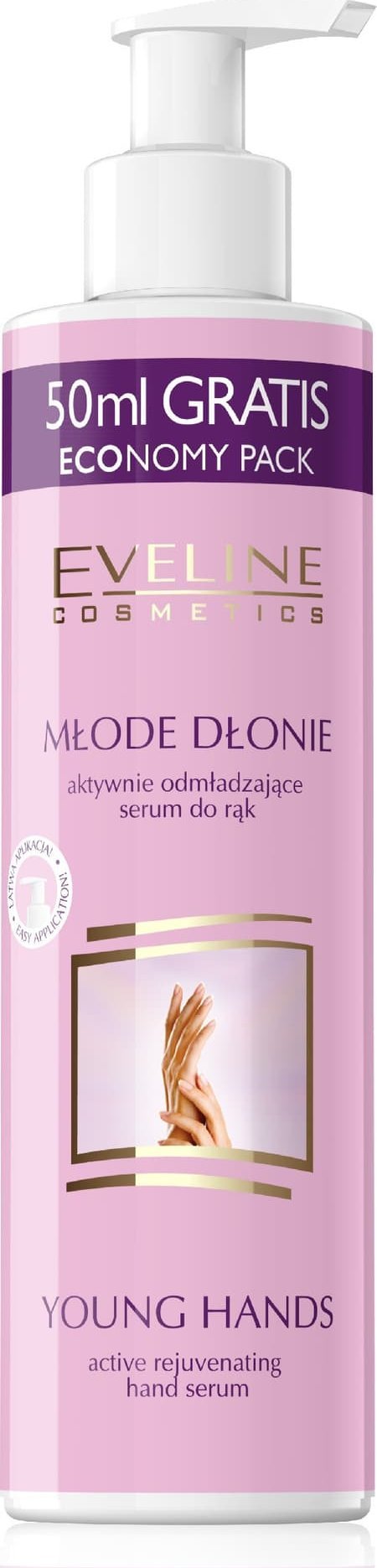 Eveline EVELINE Młode dłonie aktywnie odmładzające serum do rąk 245 ml