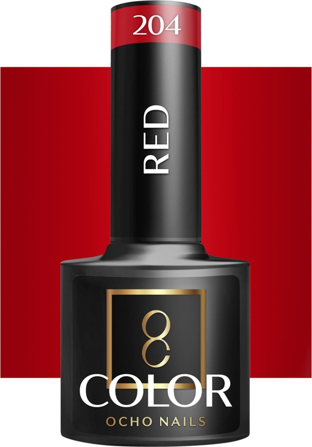 Activeshop OCHO NAILS Lakier hybrydowy red 204 -5 g
