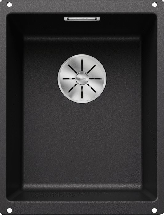 Zlewozmywak Blanco Subline 320-U Silgranit antracyt z korkiem InFino (523406)