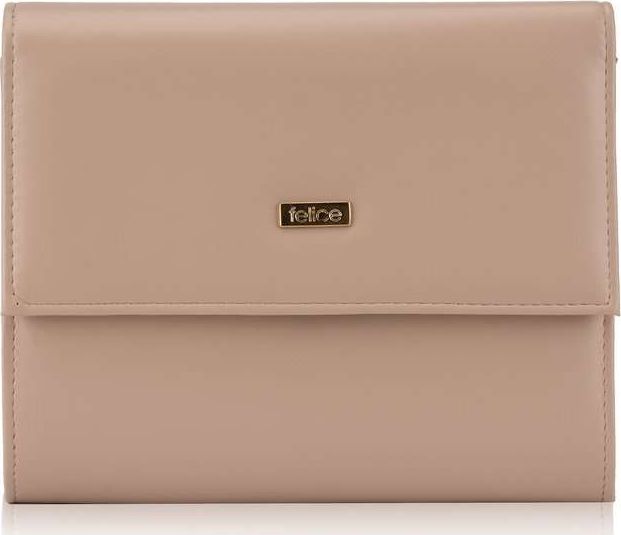 Felice Damska kopertówka Felice F14 beż mat Nie dotyczy