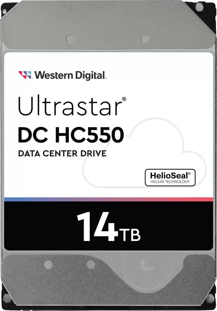 Dysk serwerowy WD Ultrastar DC HC550 14TB 3.5'' SAS-3 (12Gb/s) (0F38528)