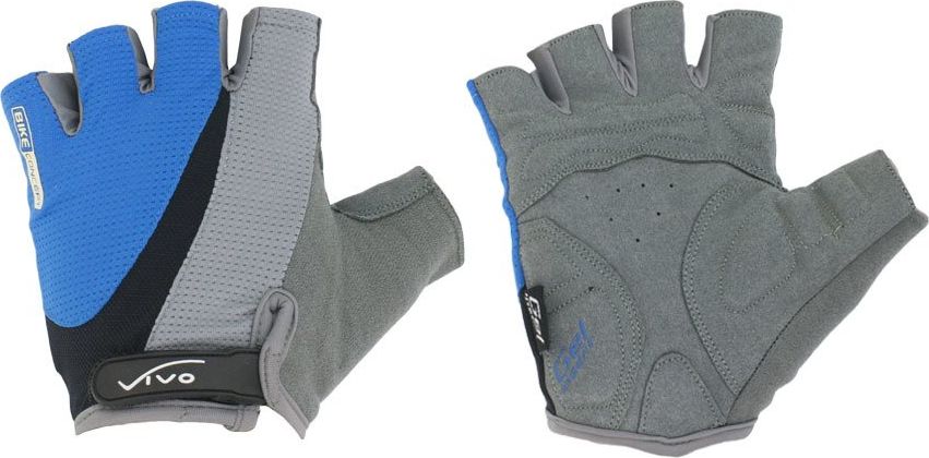 Vivo Rękawiczki rowerowe Vivo SB-01-8505-A niebiesko-czarne XS