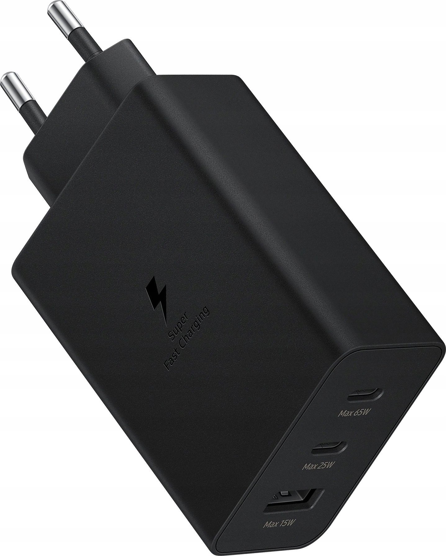 Ładowarka Denmen ŁADOWARKA SIECIOWA PD 2xUSB-C 1xUSB DENMEN EP-T6530 65W CZARNY BULK (45)