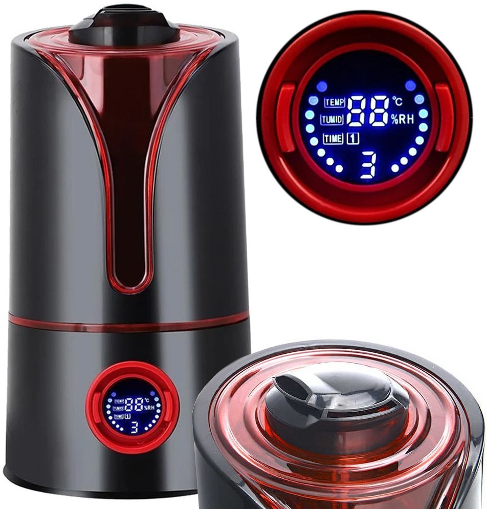 Dyfuzor zapachowy nawilżacz powietrza aromaterapia ultradźwiękowy led timer