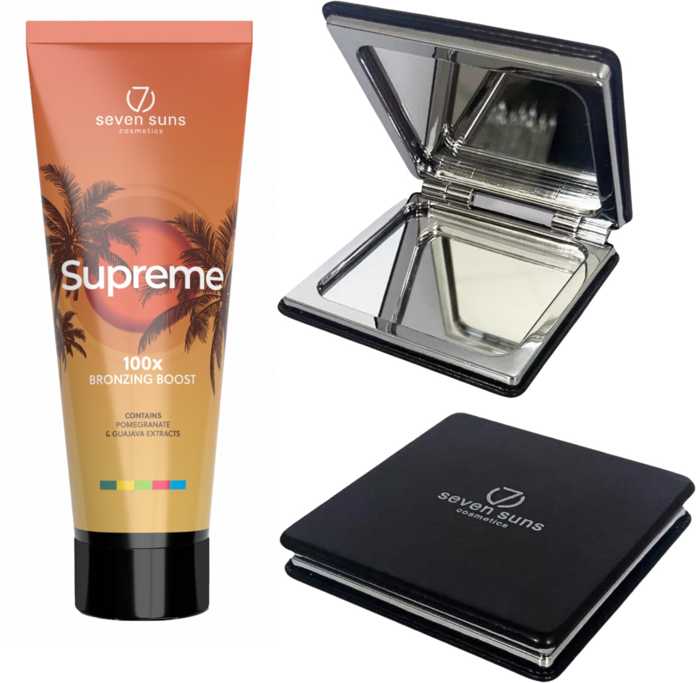 7suns Supreme Bronzer 250ml + Podwójne Lusterko Gratis