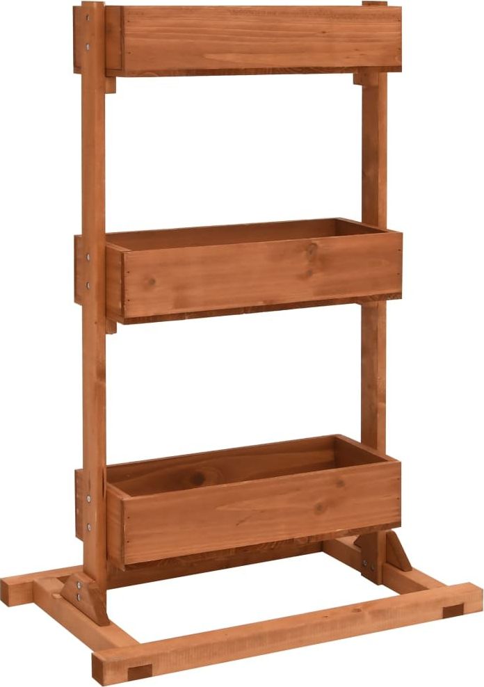 vidaXL VidaXL Donica, 52x30x78 cm, drewno jodłowe