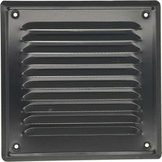 airRoxy Kratka wentylacyjna z uchwytami 140x140 Grafitowa