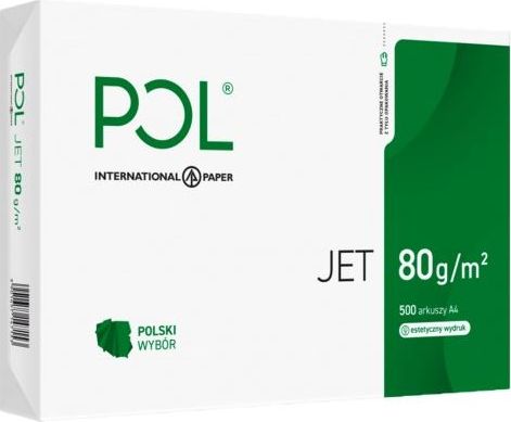 International Paper Papier ksero PolJet A4 80g 500 arkuszy