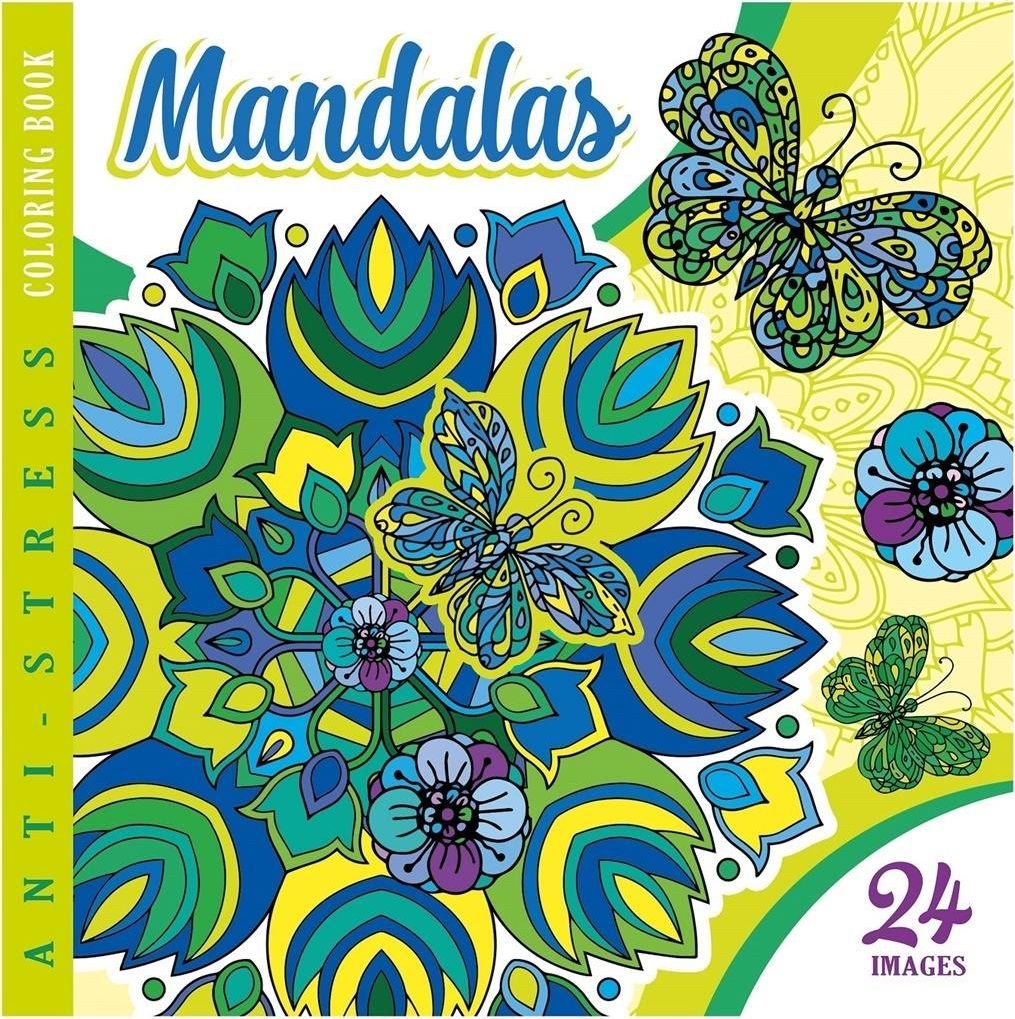 Kolorowanka antystresowa 200x200 12 Mandalas